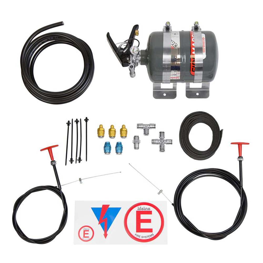Lifeline Zero 360 Novec 1230 FIA Fire System - 3.0kg Mechanical